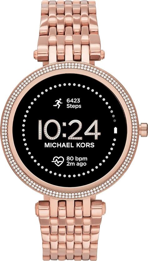 michael kors watch darci gold|Michael Kors smartwatch gen 5.